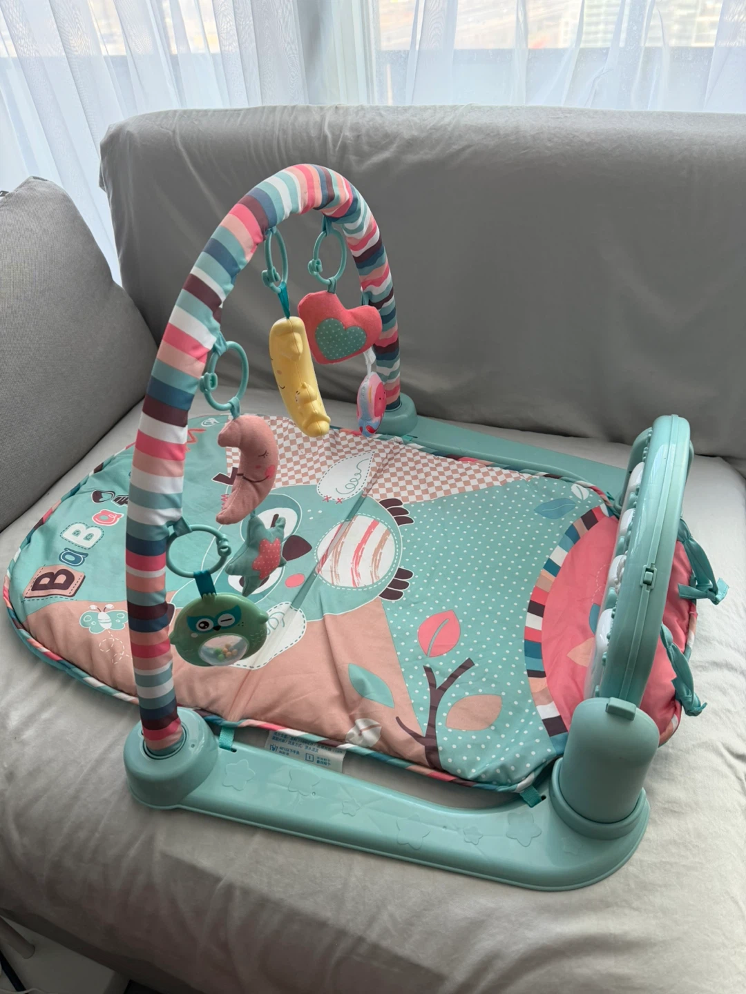 Baby Play Gym Playmat Tummy Time