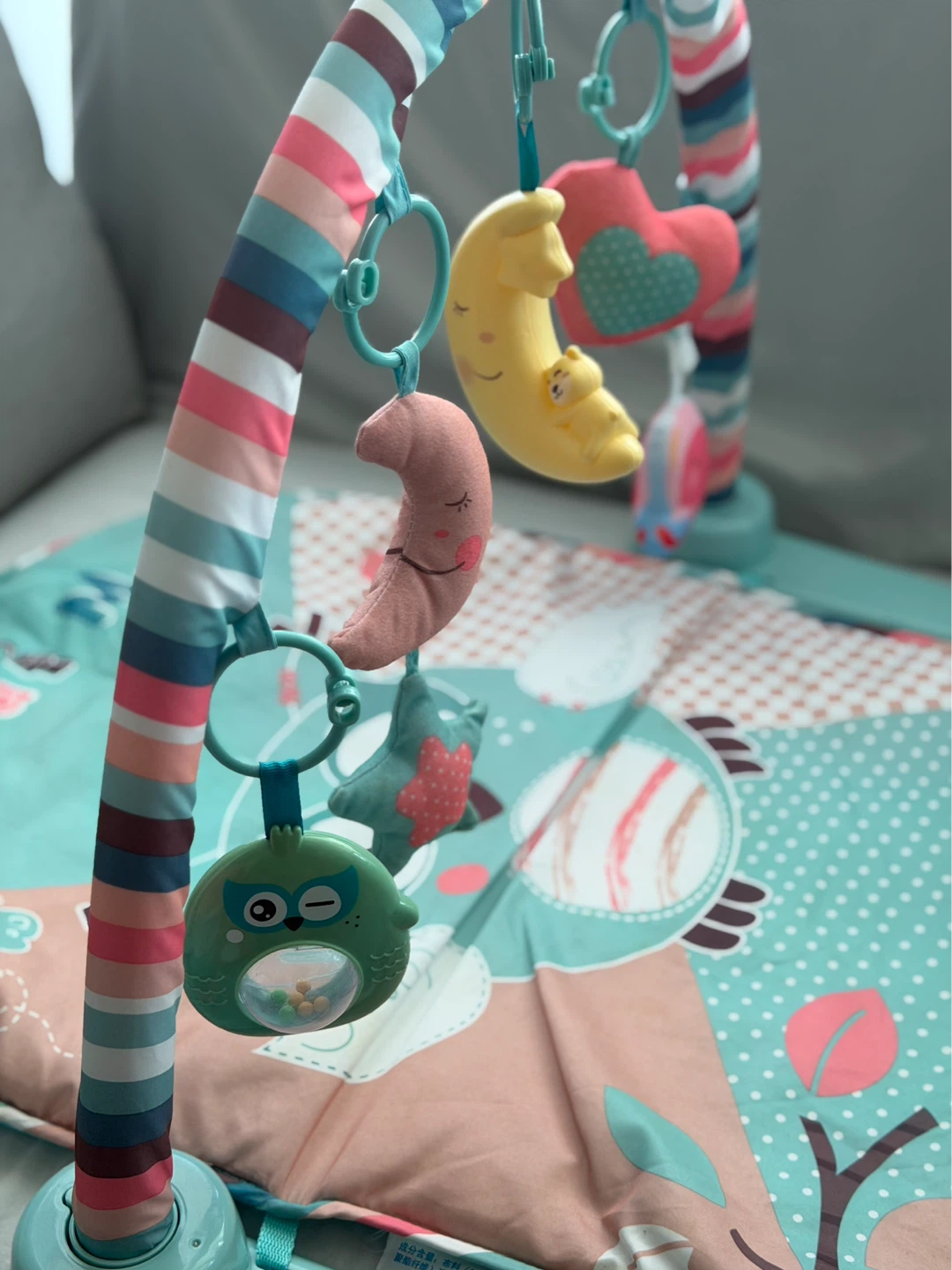Baby Play Gym Playmat Tummy Time - photo 3