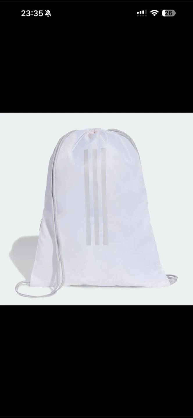 Adidas Real Madrid Drawstring Bag - White - photo 2
