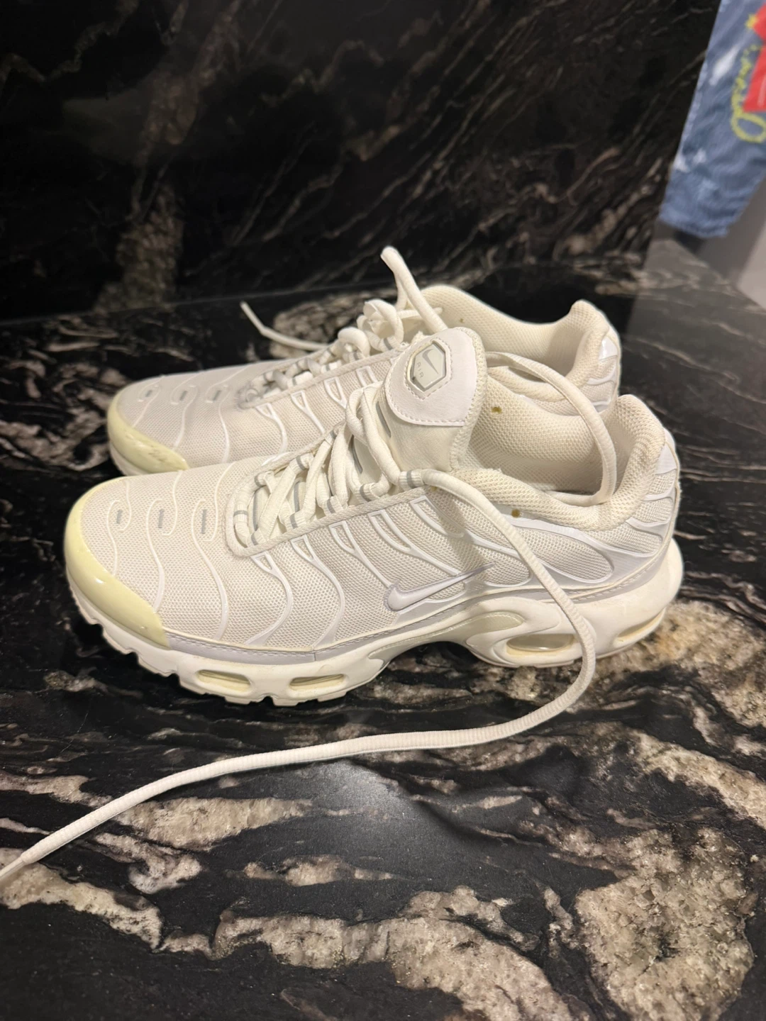 Nike Air Max Plus TN SE White Sneakers US 6