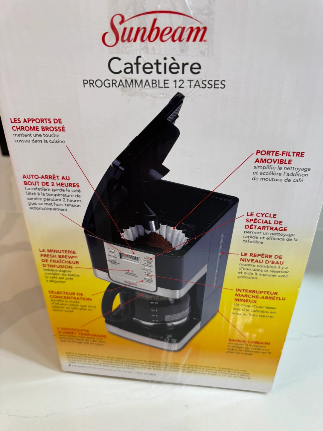 Sunbeam 12 Cup Programmable Coffeemaker - photo 3