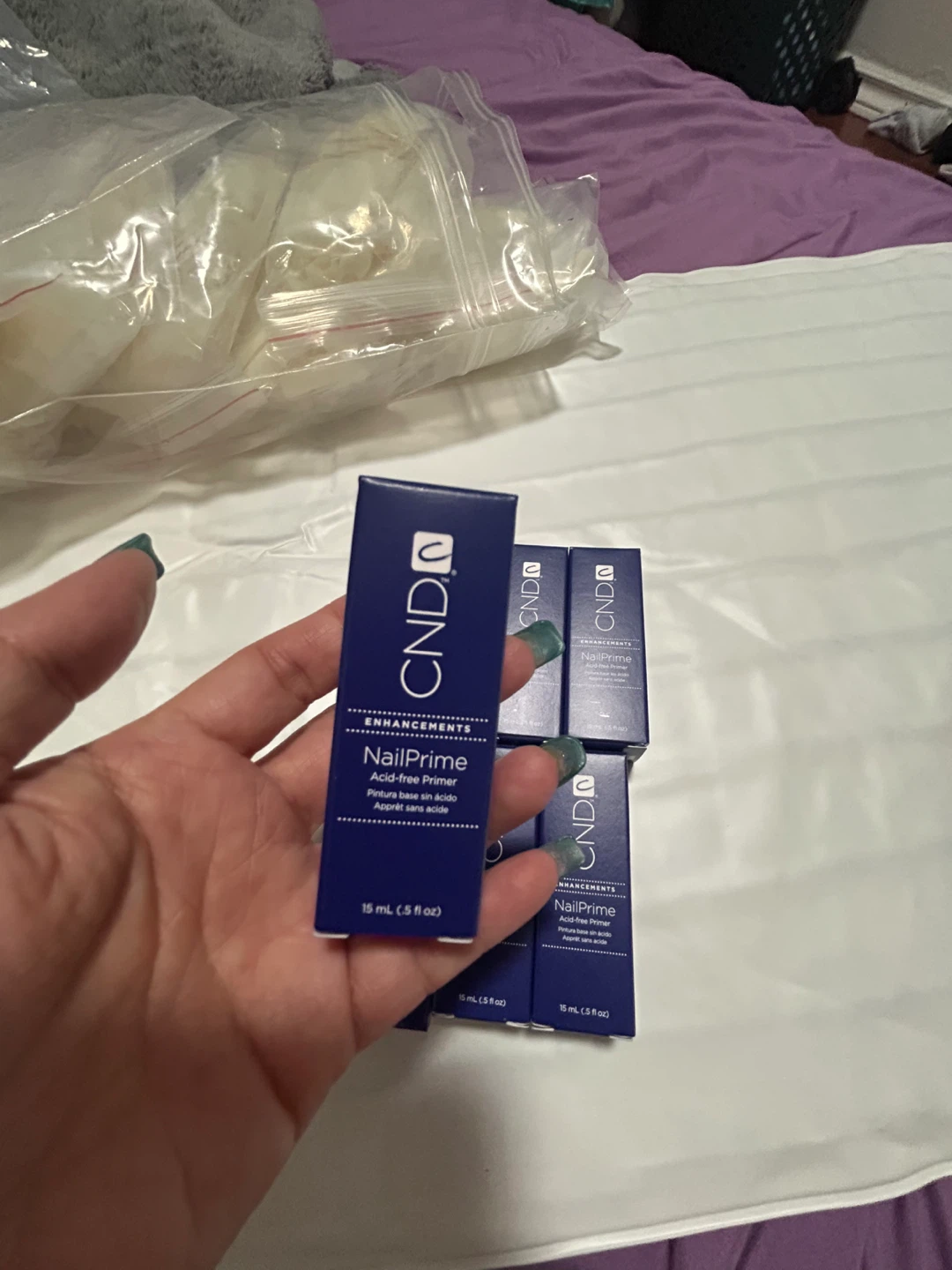 CND NailPrime Acid-free Primer 6-Pack - 15 ml (.5 fl oz) each - photo 2
