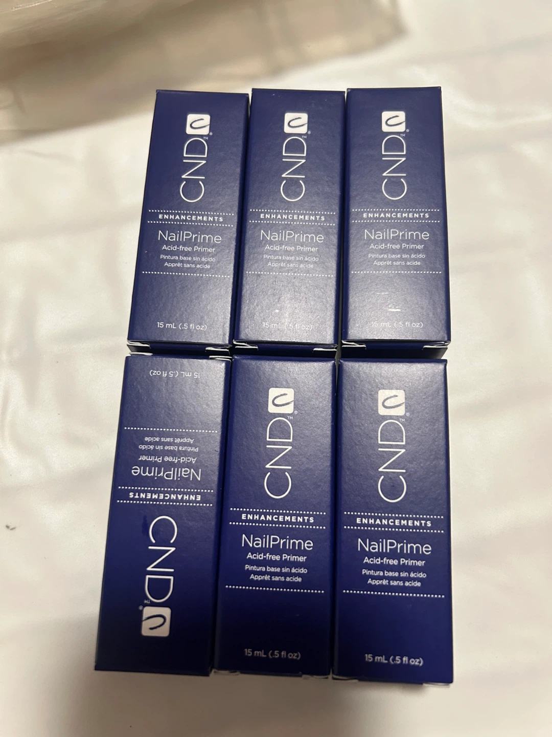 CND NailPrime Acid-free Primer 6-Pack - 15 ml (.5 fl oz) each