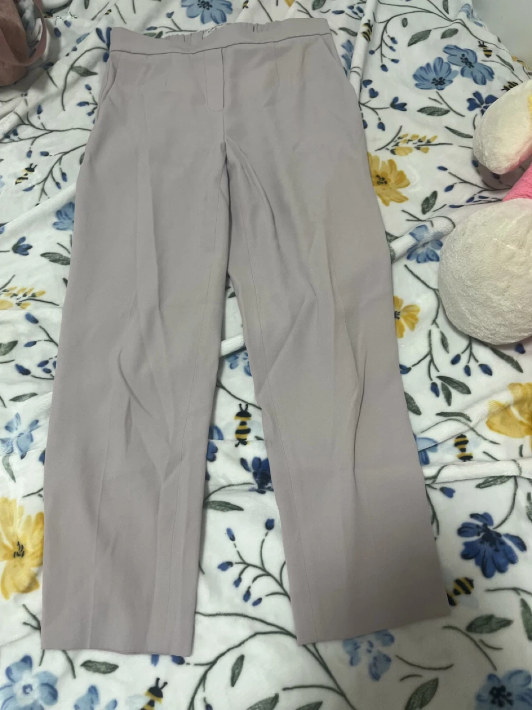 Babaton light purple dress pants