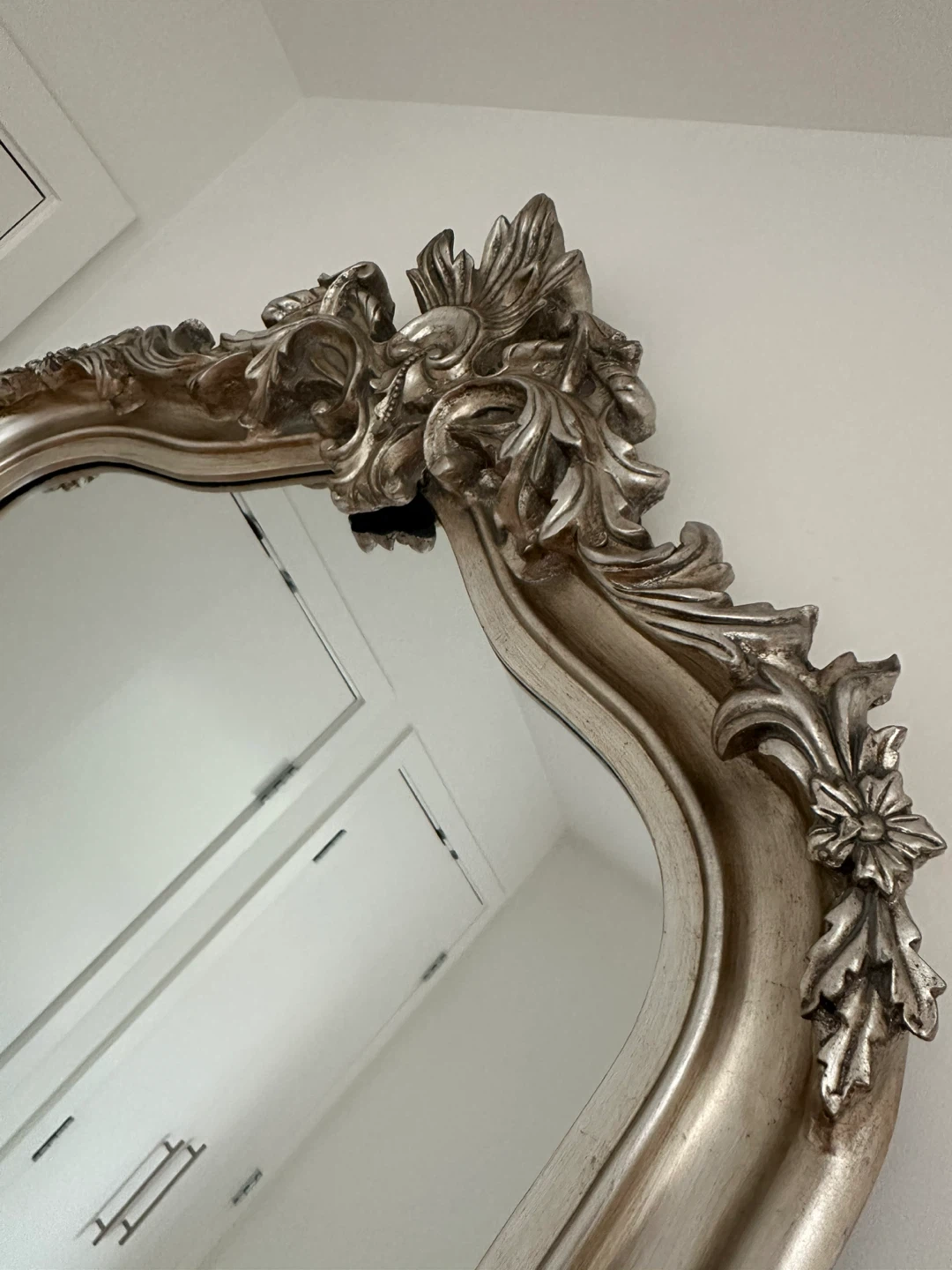Ornate Silver Full Length Mirror - photo 2