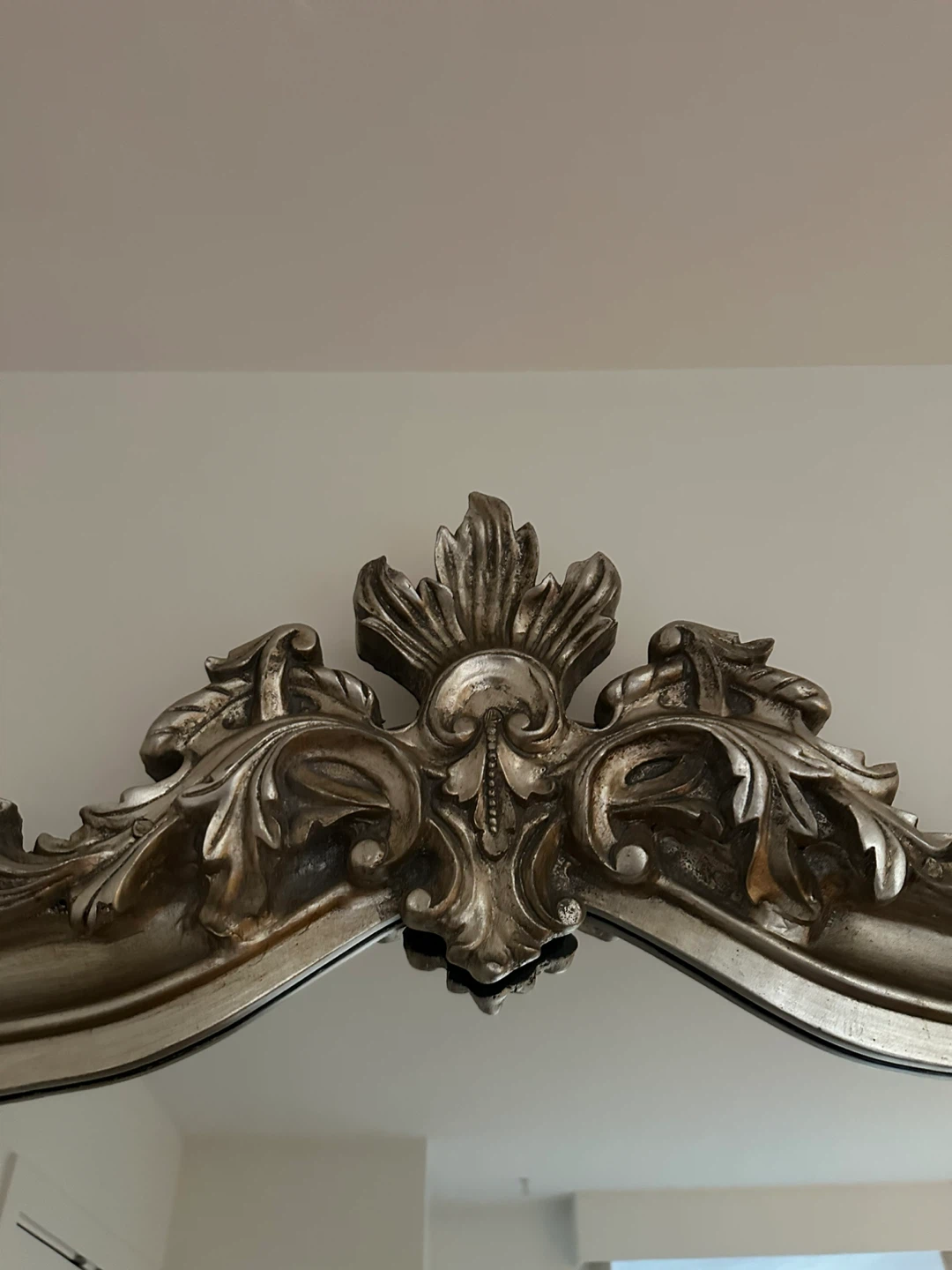 Ornate Silver Full Length Mirror - photo 5