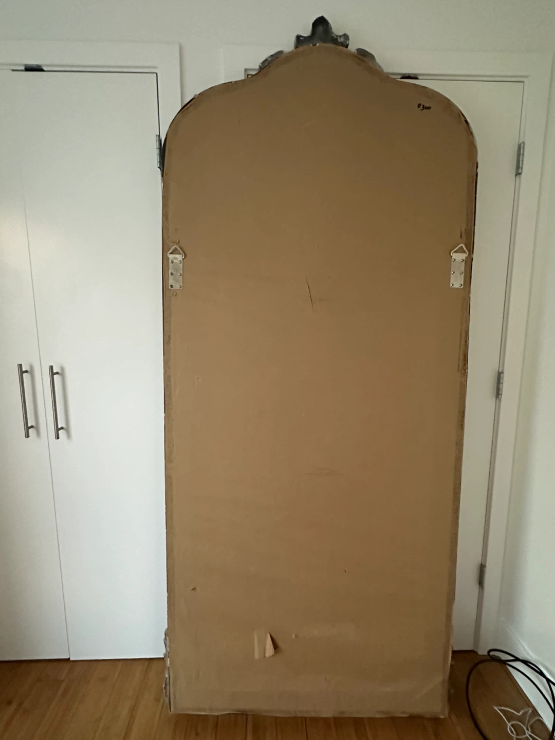 Ornate Silver Full Length Mirror - photo 4