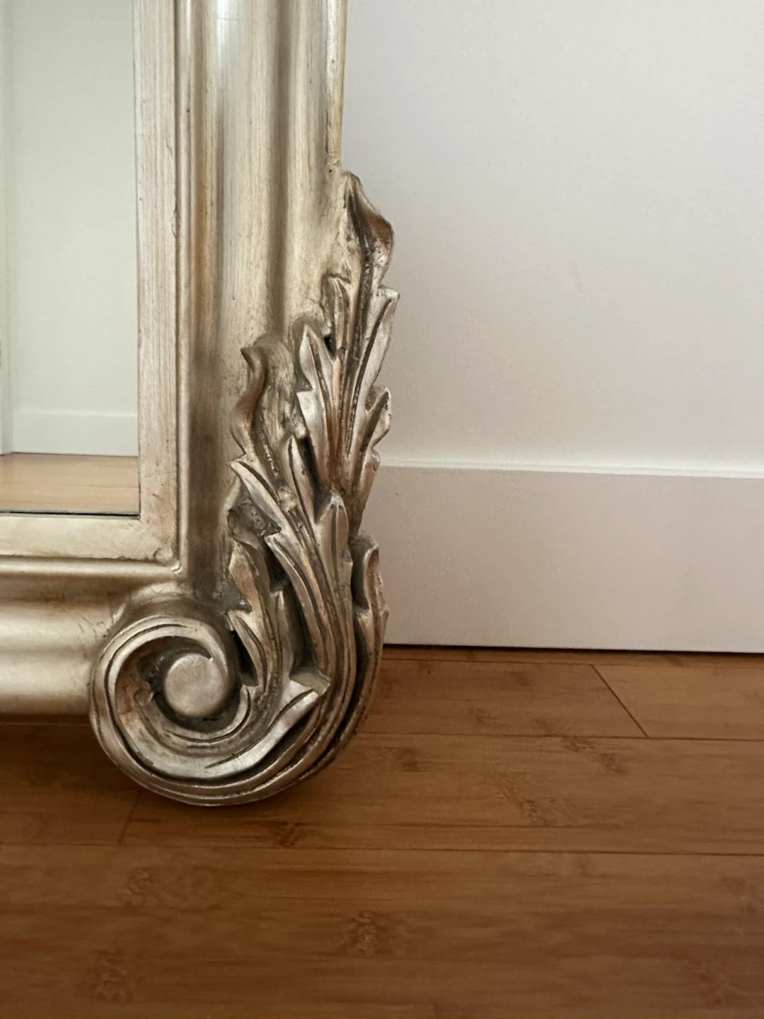 Ornate Silver Full Length Mirror - photo 3