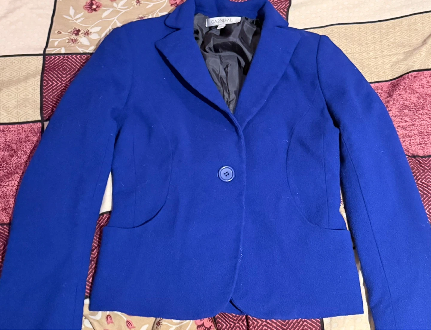 Carnival Blue Blazer Size 2 - photo 2