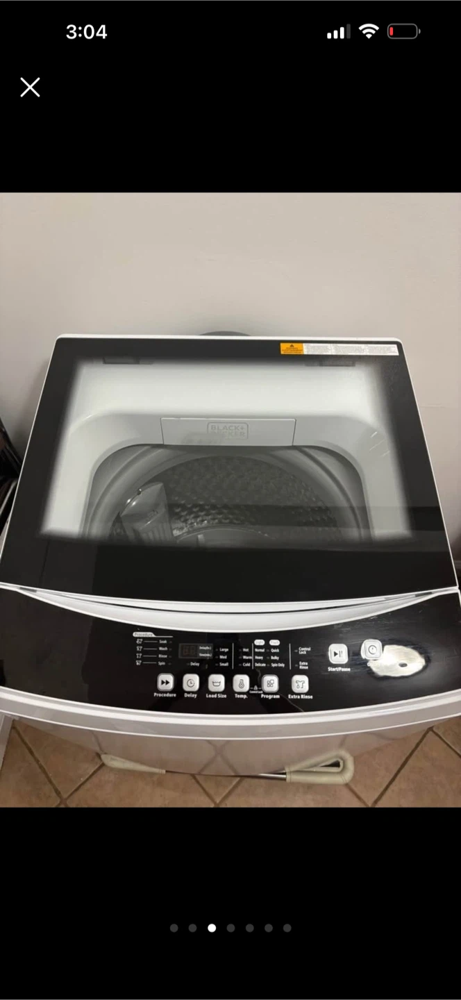 Black & Decker 3.0 cu. ft. Portable Washer - photo 5