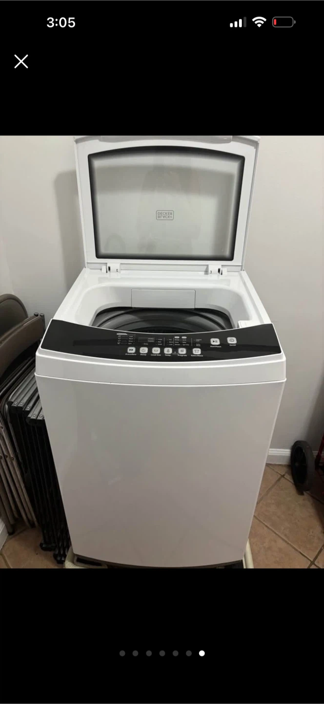 Black & Decker 3.0 cu. ft. Portable Washer - photo 3