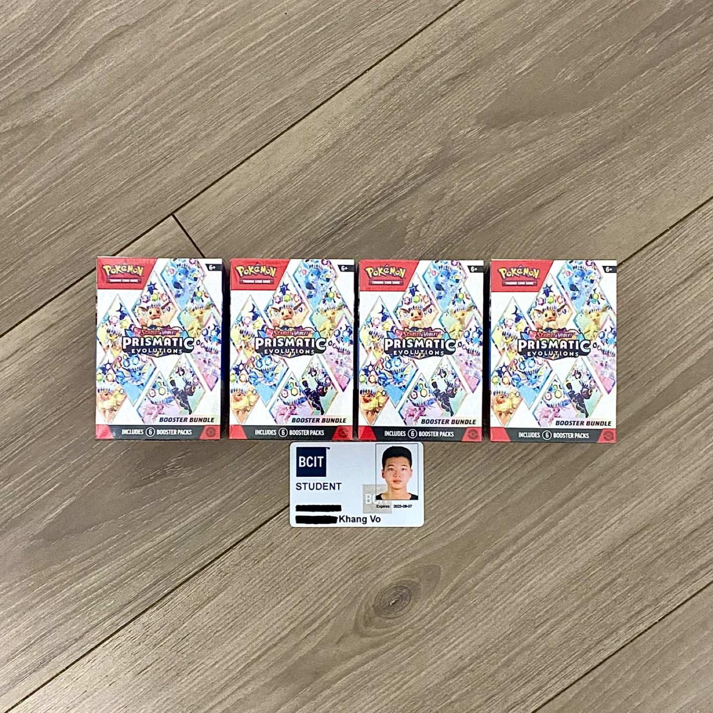 Pokemon Prismatic Evolutions Booster Bundle
