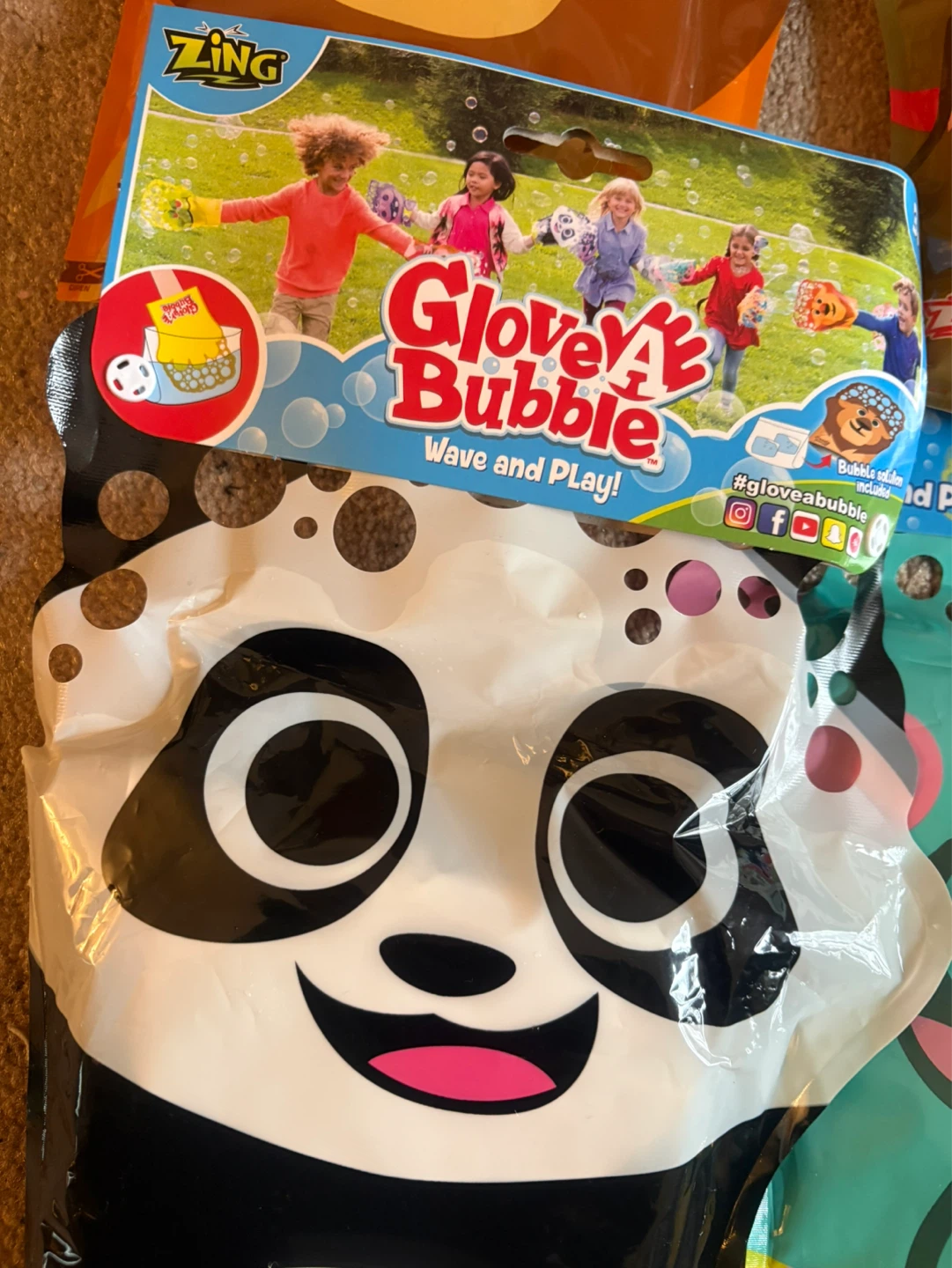 4- animal themed glove bubbles. All new. - photo 3
