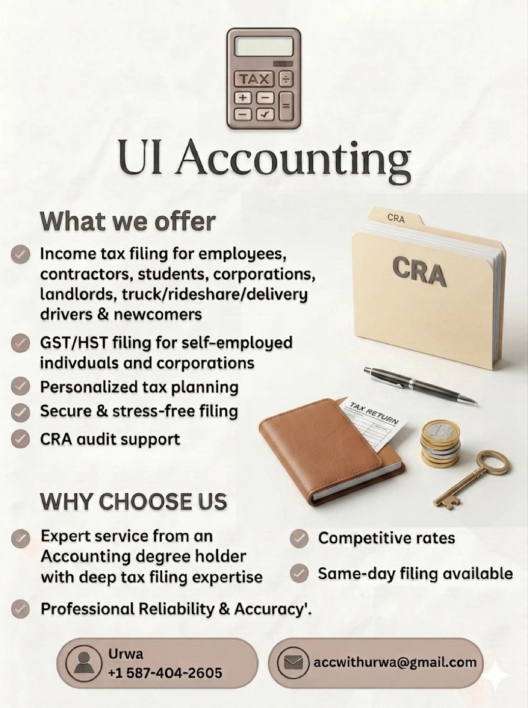 Tax Filing Services with an Experienced Accountant