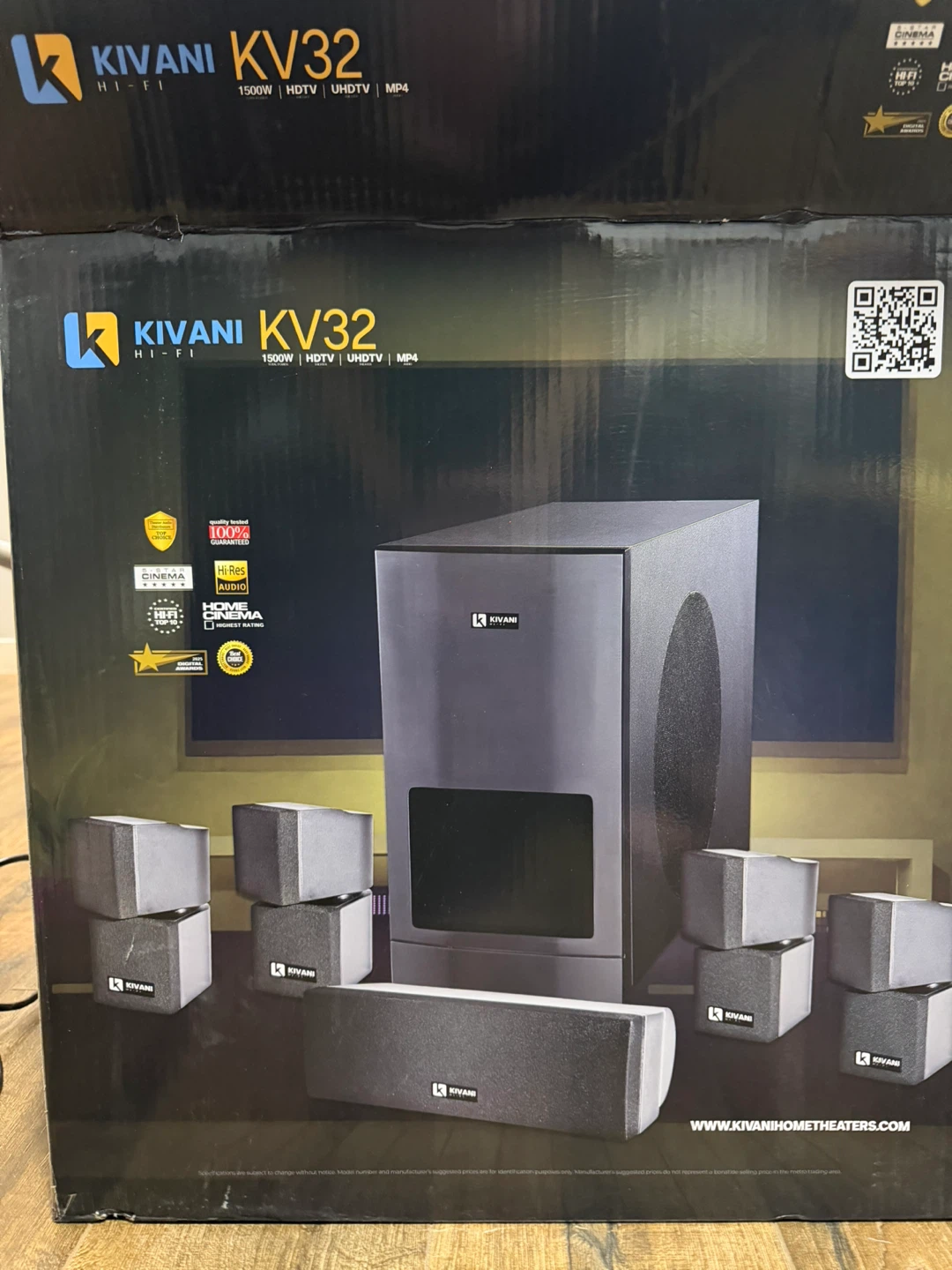 Kivani KV32 Hi-Fi Home Cinema System