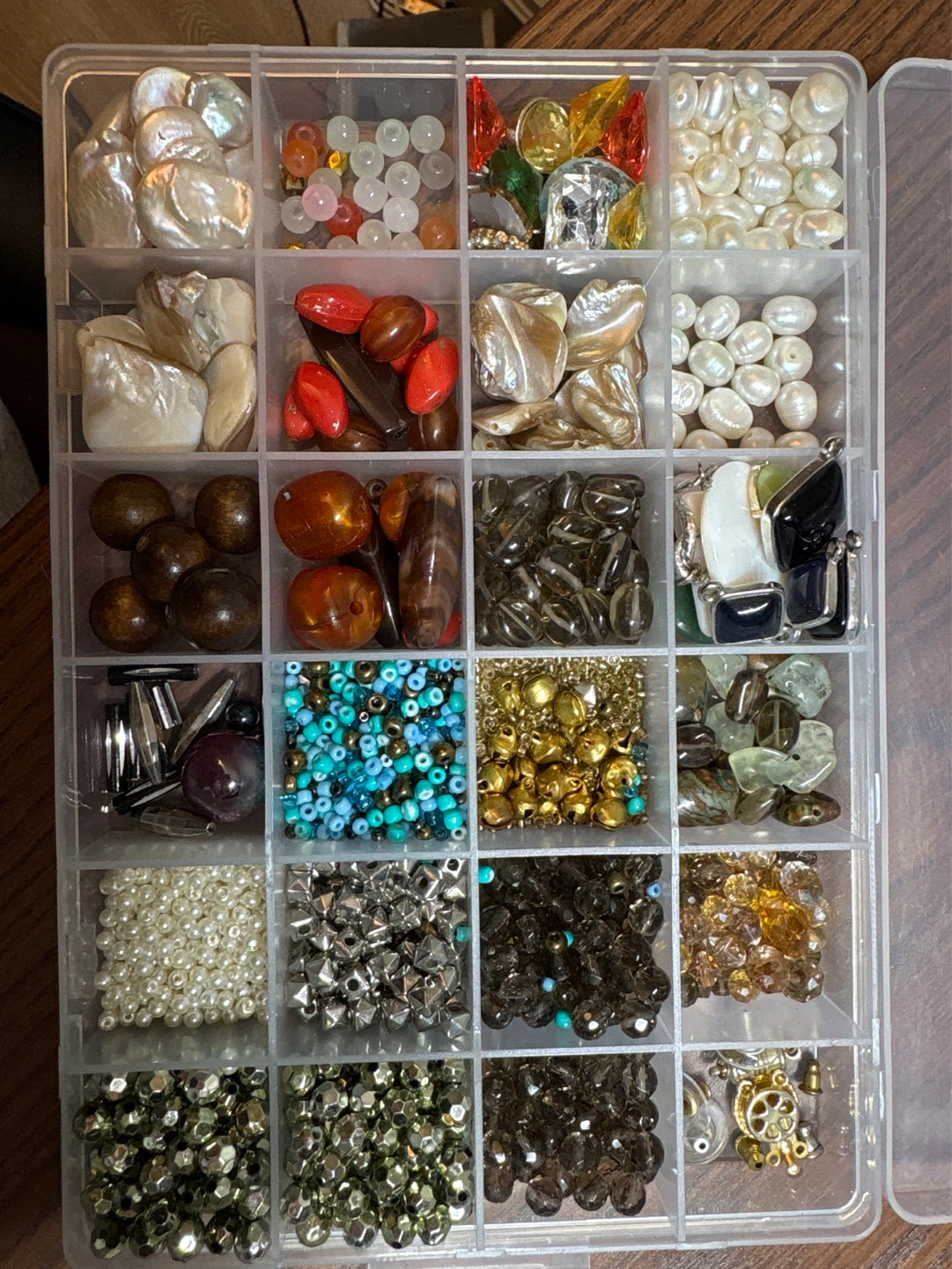 🧶DIY Beads and Jewelry Making: Genuine pearls, Glass，Pendant