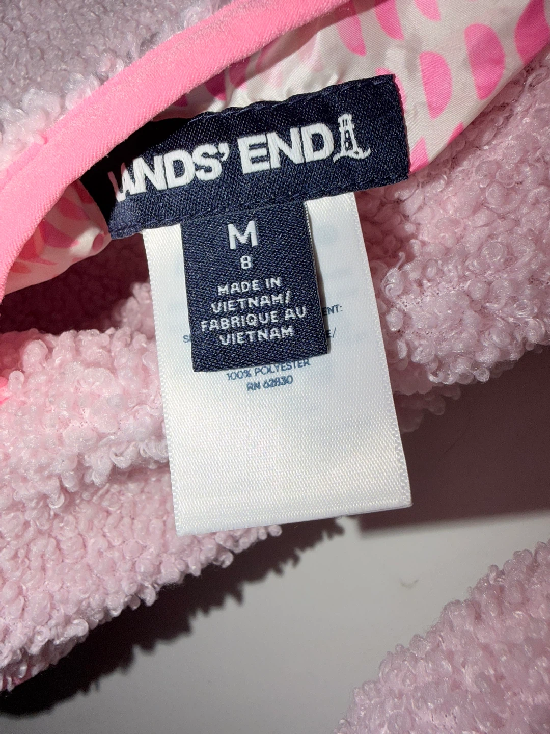 Lands' End Reversible Jacket - Size M (8) - photo 2