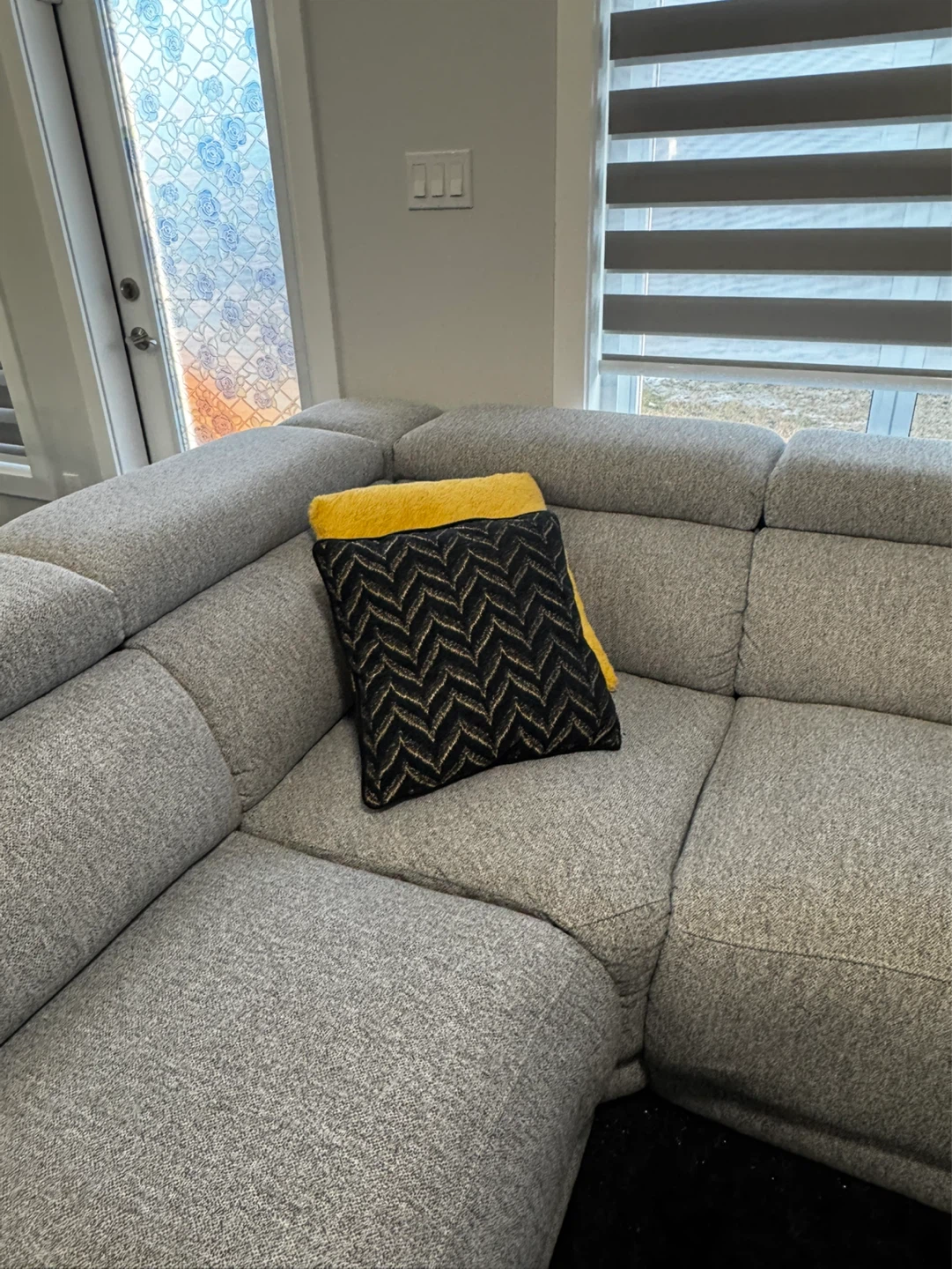 The Brick 5-Piece Power Reclining Sectional - Grey - photo 2