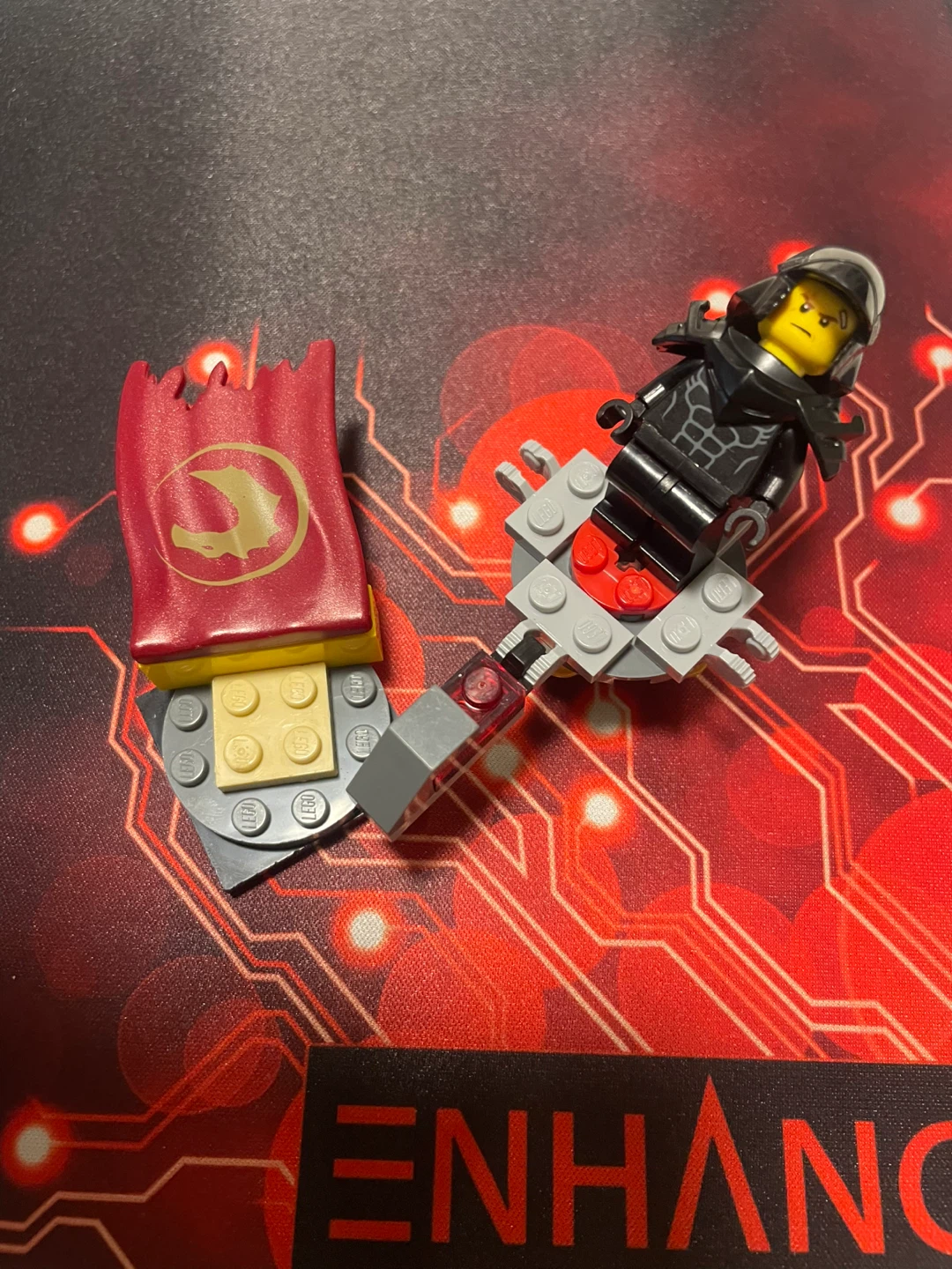 Rare Custom Shadow Samurai LEGO Set - Ninjago Kai Edition 🥷🦇
