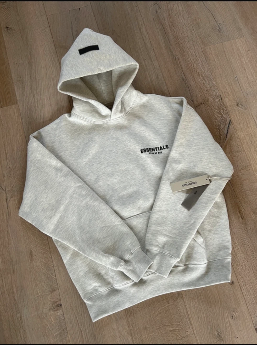 ESSENTIALS Fear of God Hoodie Light Grey - photo 2