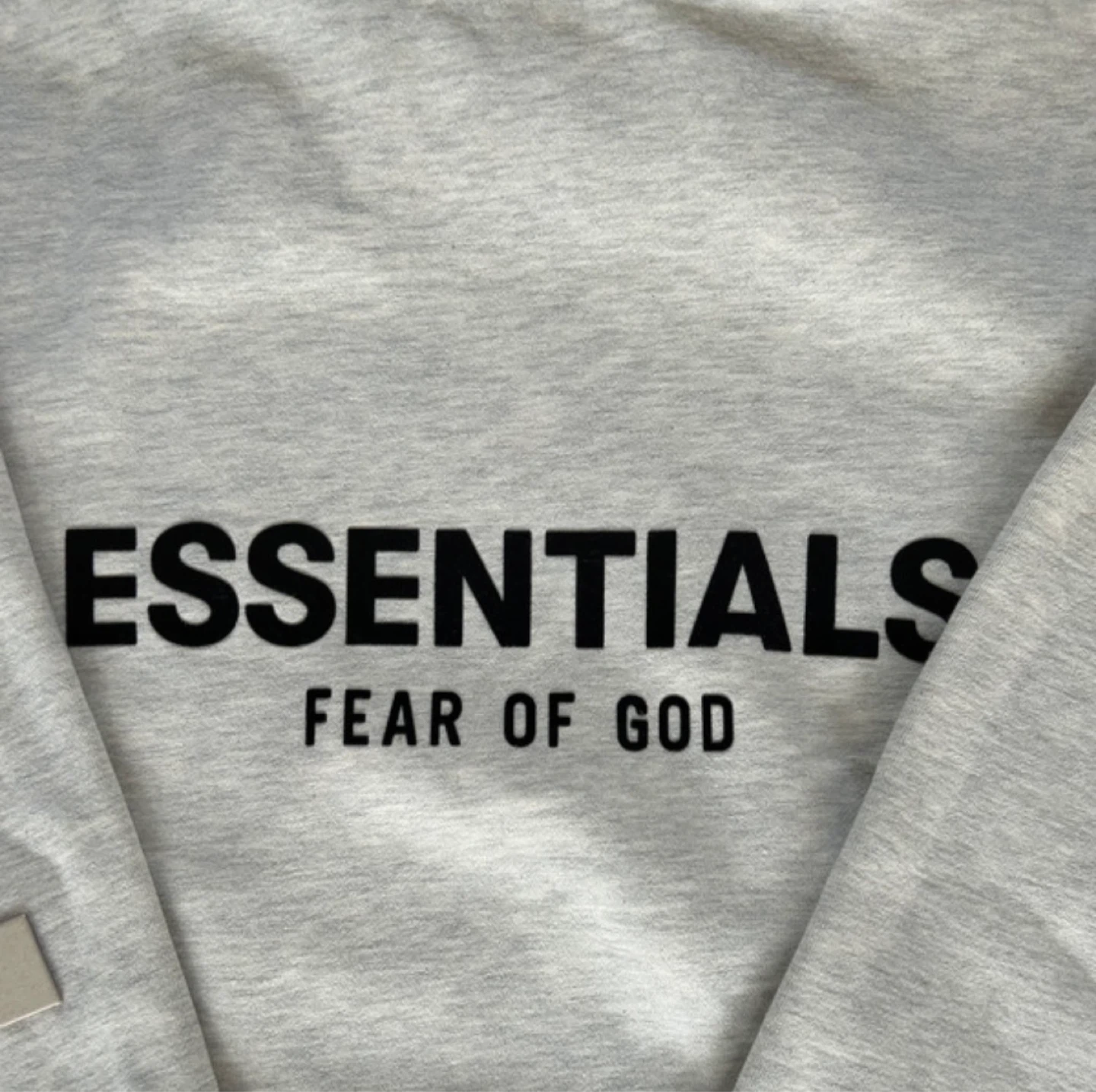 ESSENTIALS Fear of God Hoodie Light Grey - photo 5