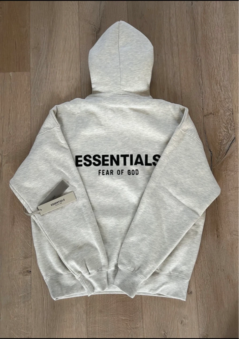 ESSENTIALS Fear of God Hoodie Light Grey - photo 3