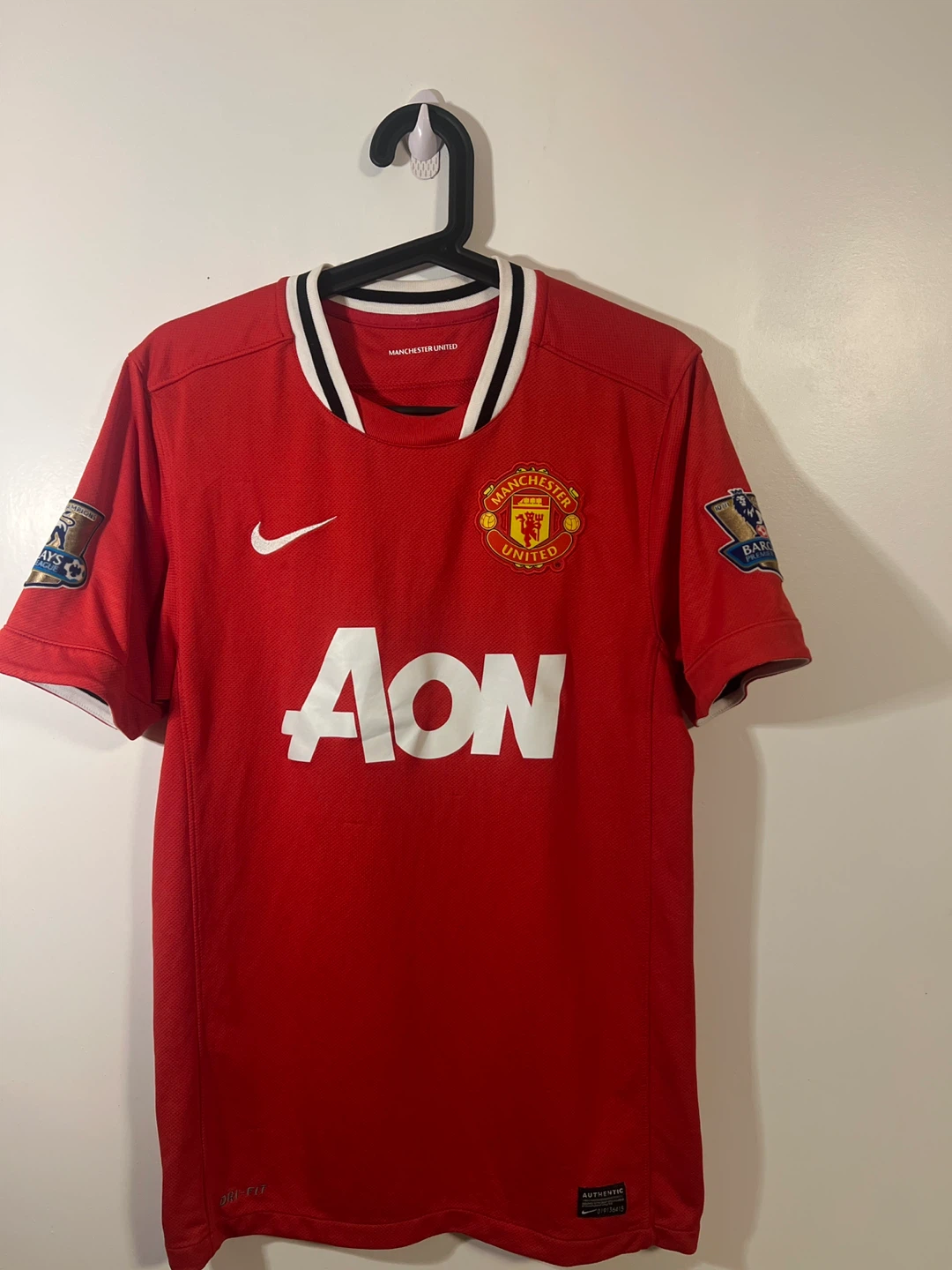 Vintage Manchester United Rooney #10 Soccer Jersey Size S