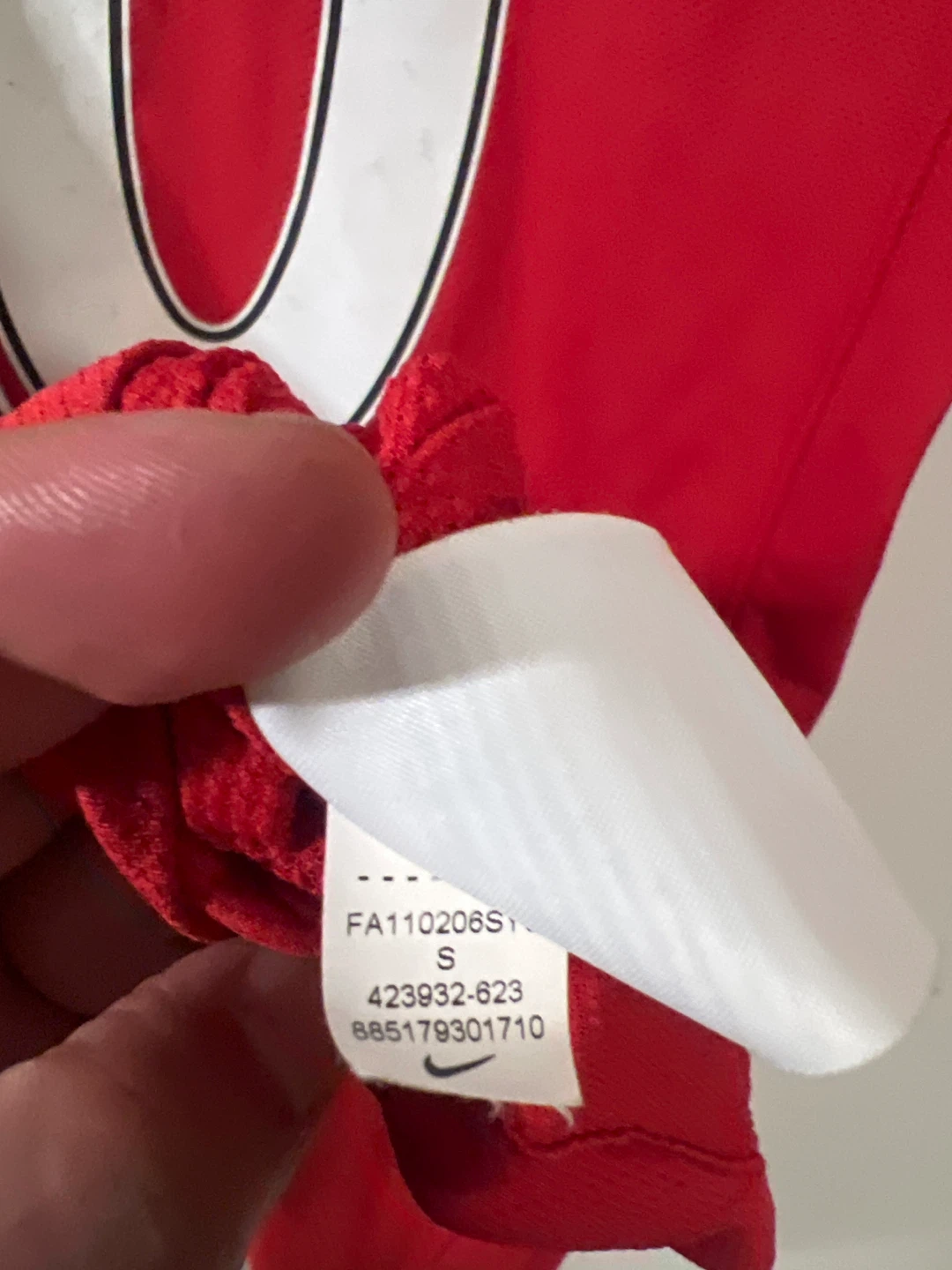 Vintage Manchester United Rooney #10 Soccer Jersey Size S - photo 5