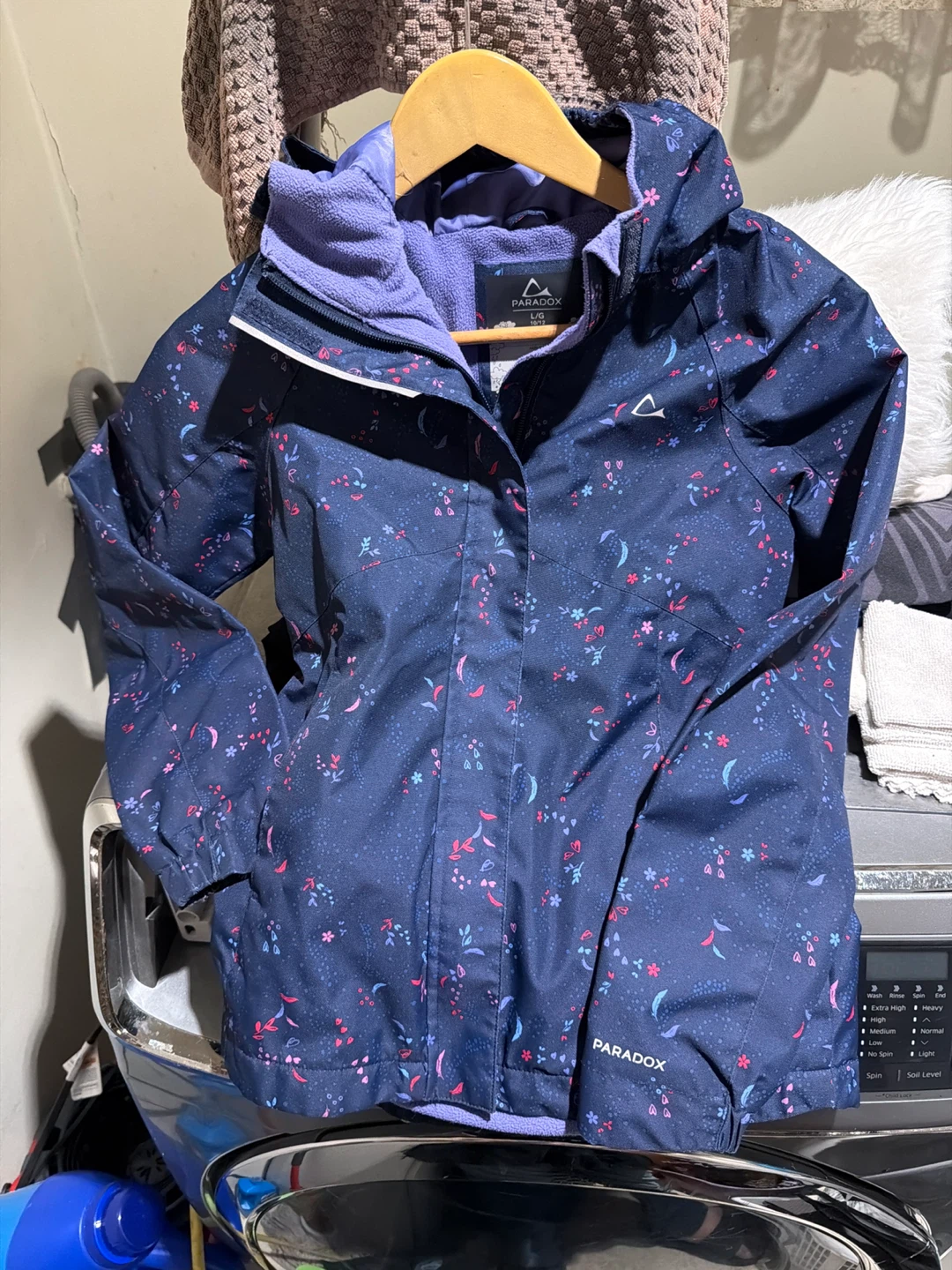 Paradox Girls Jacket L/G 10/12 Floral Print