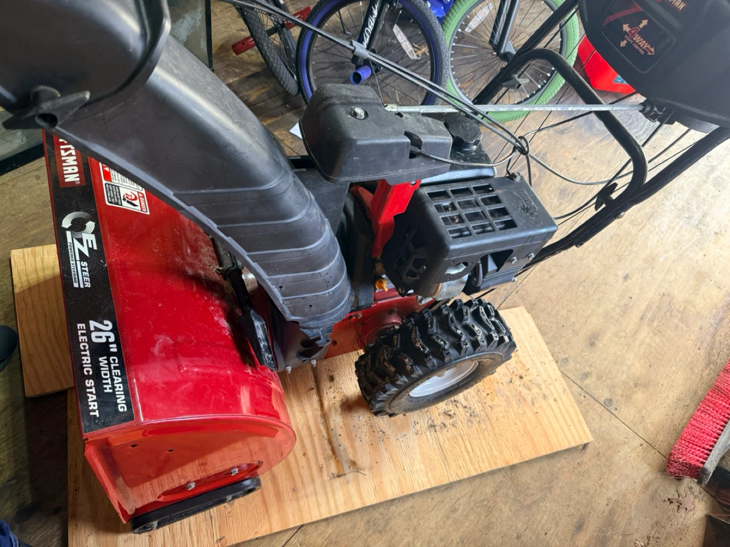 Craftsman 26" Clearing Width Electric Start Snow Blower - photo 4