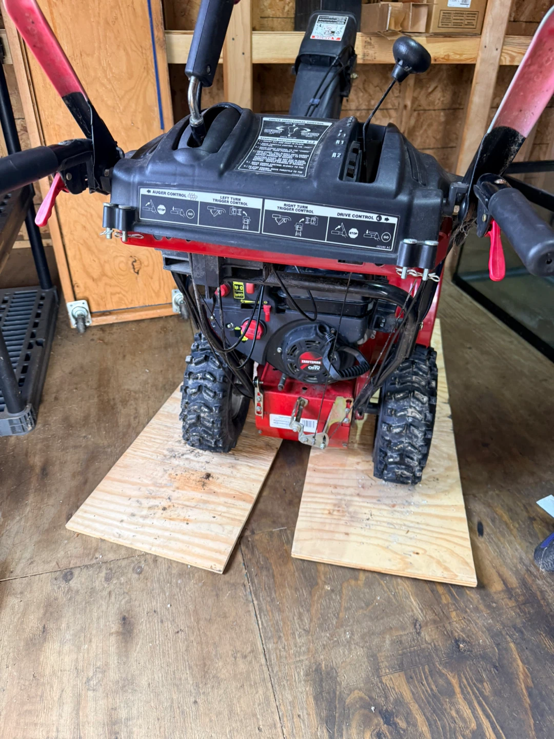 Craftsman 26" Clearing Width Electric Start Snow Blower - photo 2