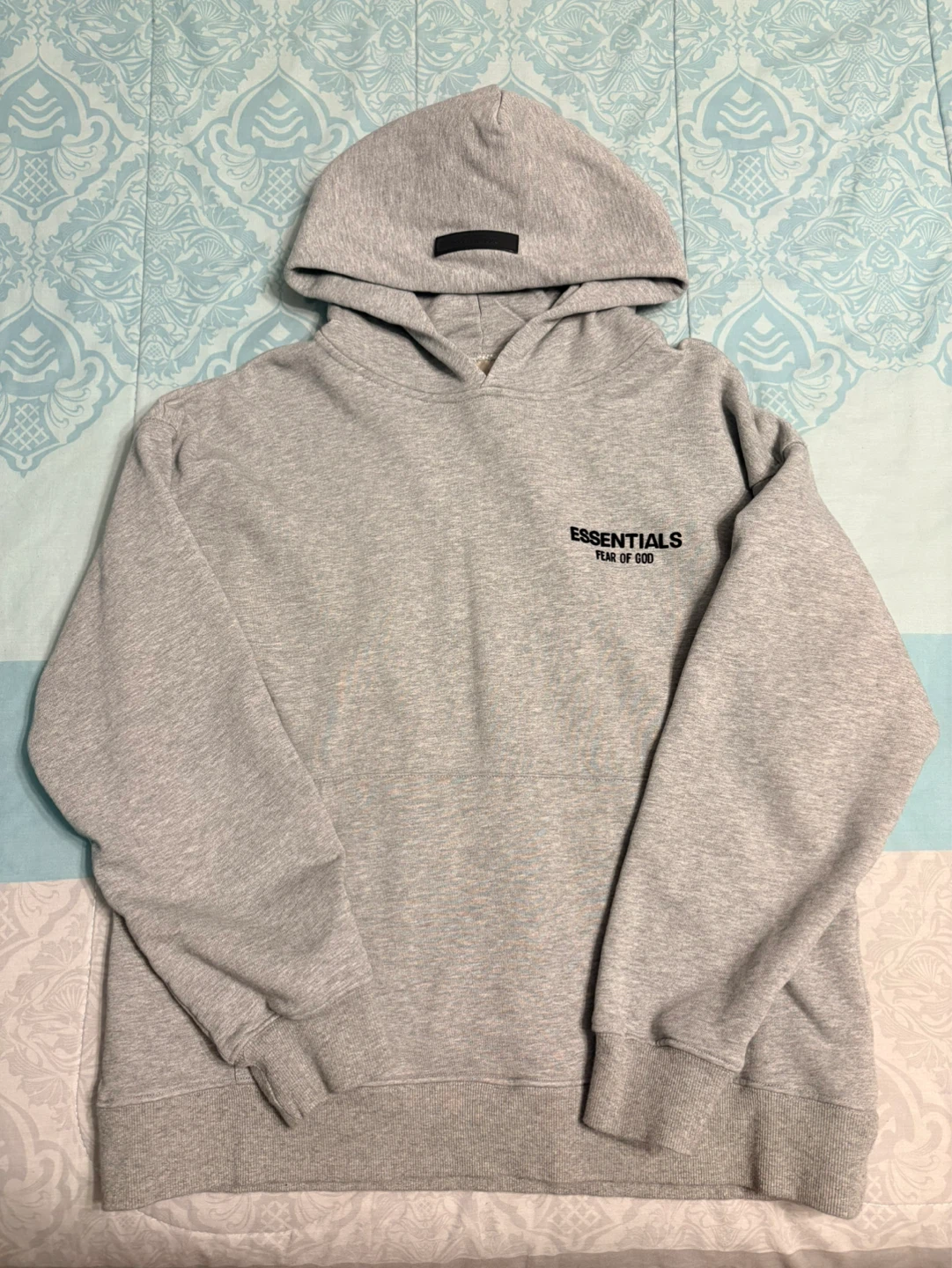Grey Essentials Hoodie