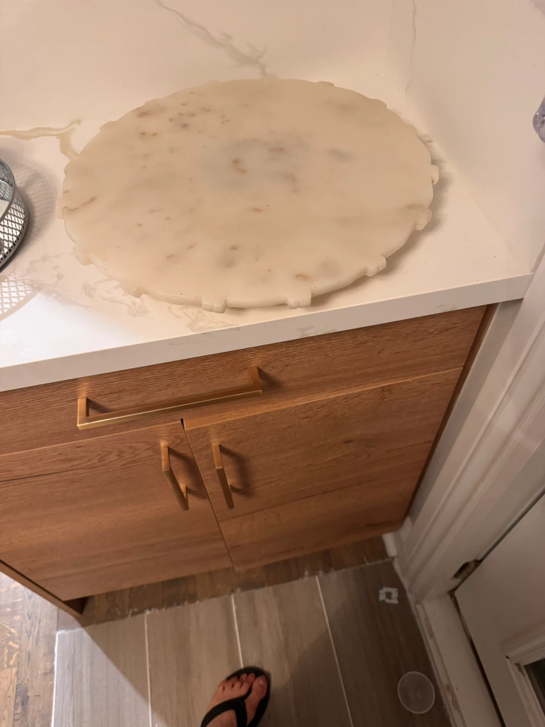 Marble tray