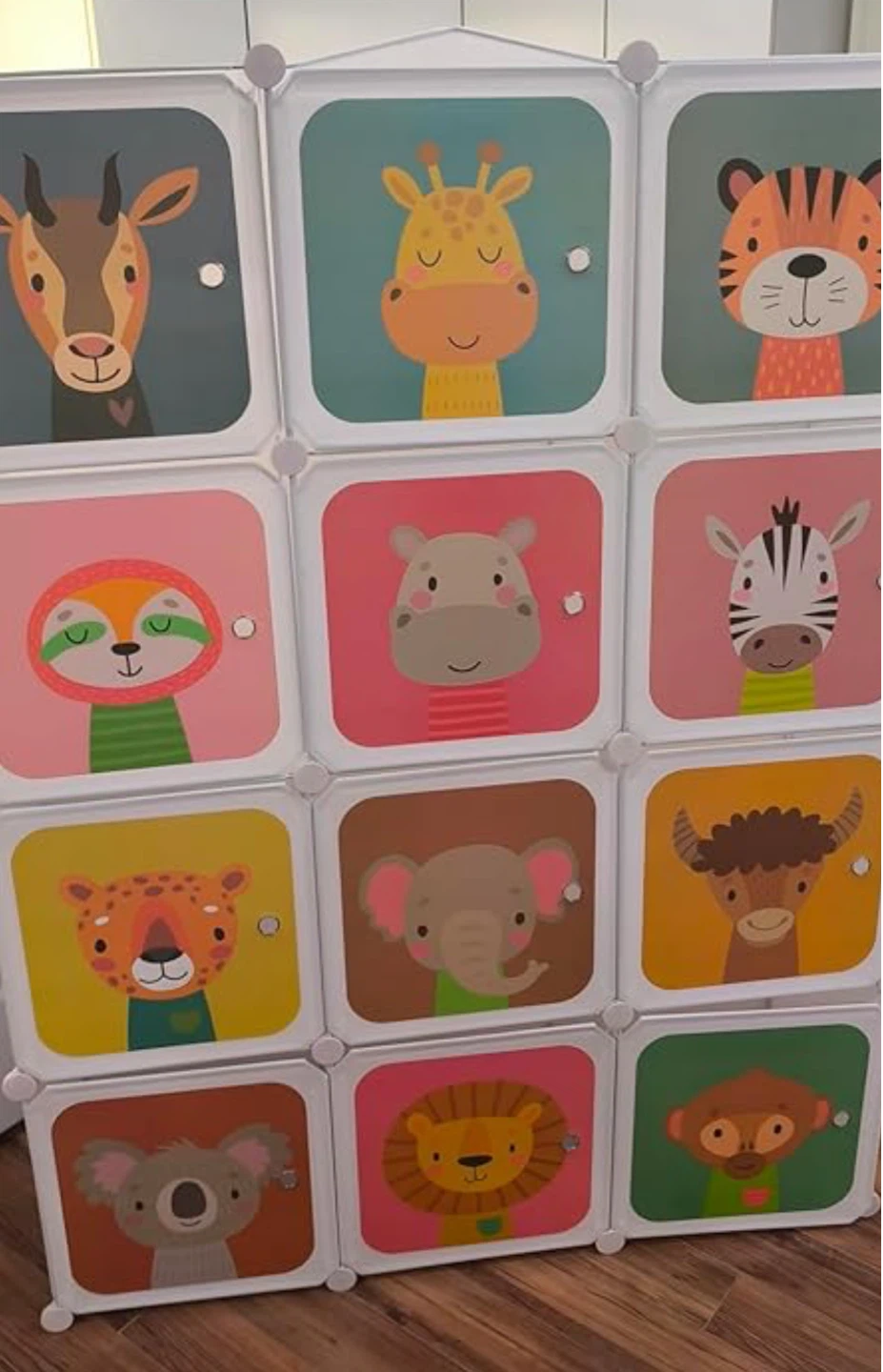 HONEY JOY Kids 12-Cube Wardrobe Closet Organizer - photo 2