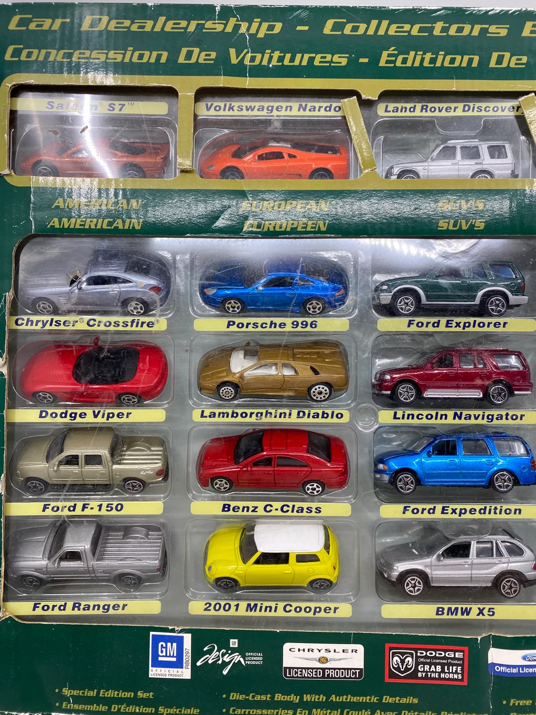Motormax Car Dealership Collector Edition Car Set Green Box - photo 2