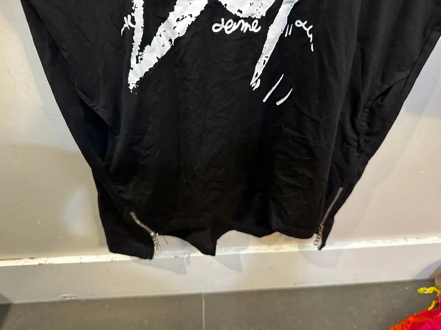 NIGO E black graphic t-shirt small - photo 4