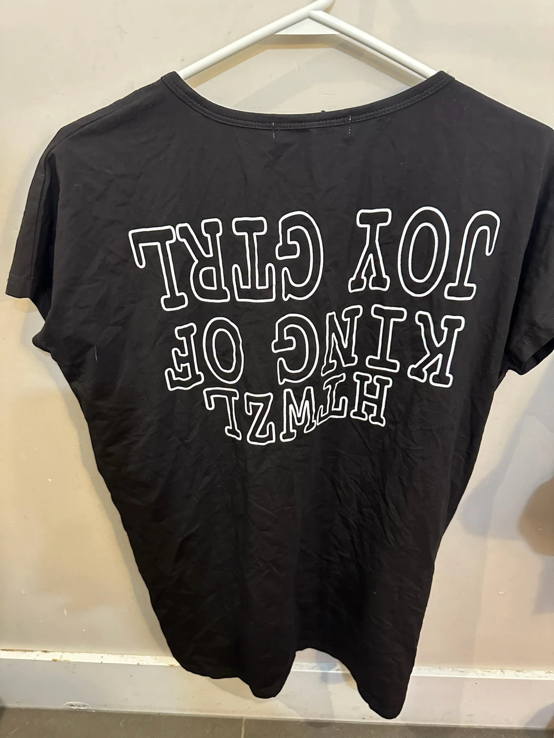 NIGO E black graphic t-shirt small