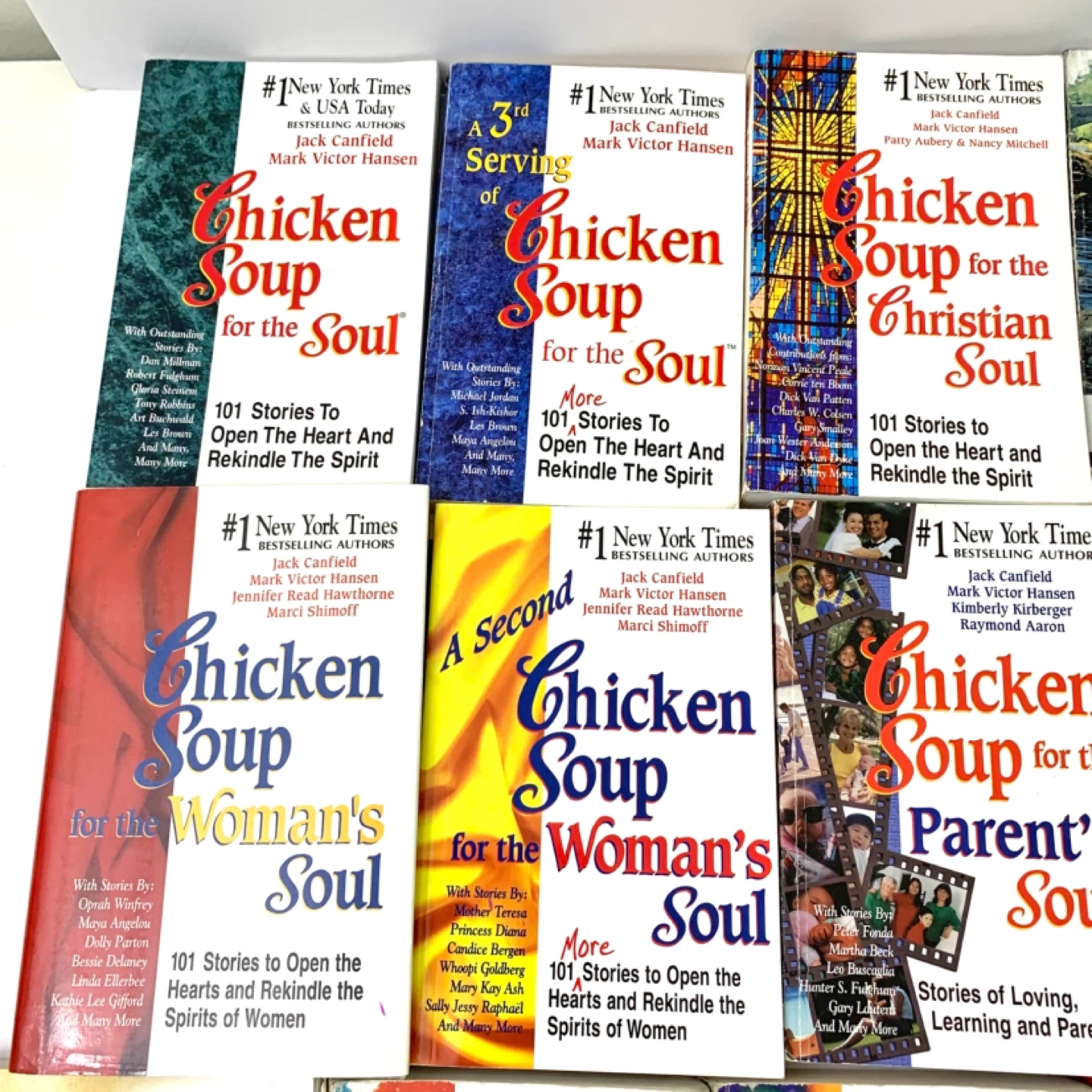 Chicken Soup Soul Book Lot Inspirational Self Help 17 Books - photo 2