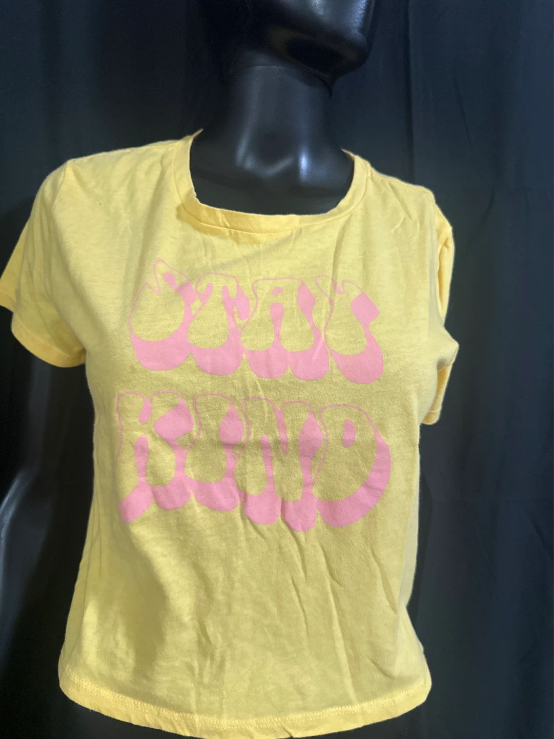 Yellow Graphic Tee
