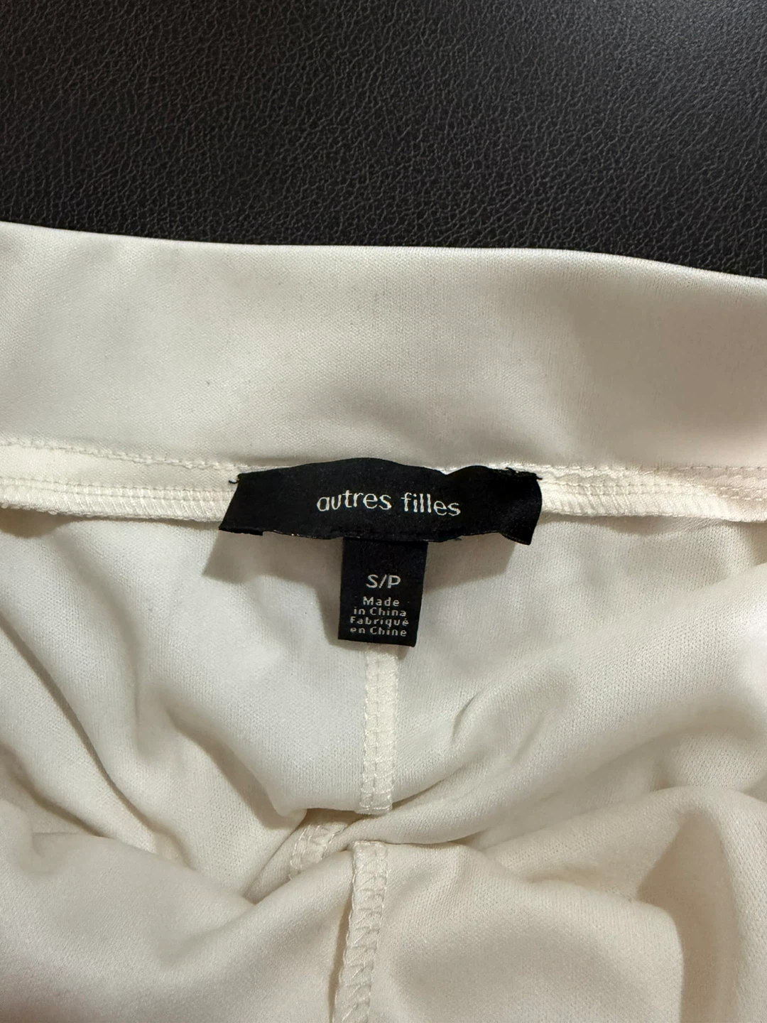 Autres Filles Cream Pleated Midi Skirt Size S/P - photo 3