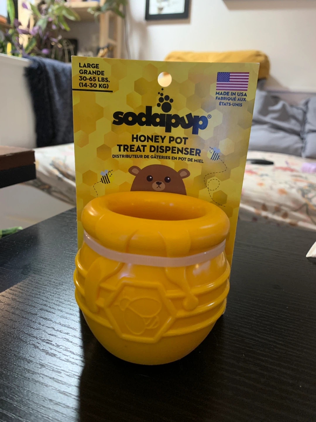 ‼️MUST GO‼️ SodaPup Honey Pot Treat Dispenser Large - photo 2