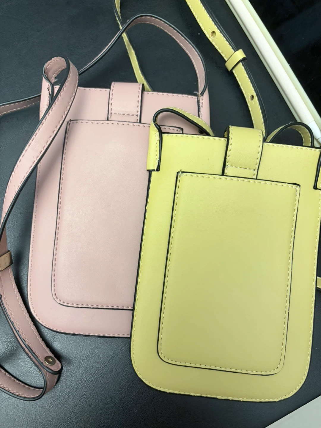Pink and Yellow Phone Crossbody Bags - photo 3