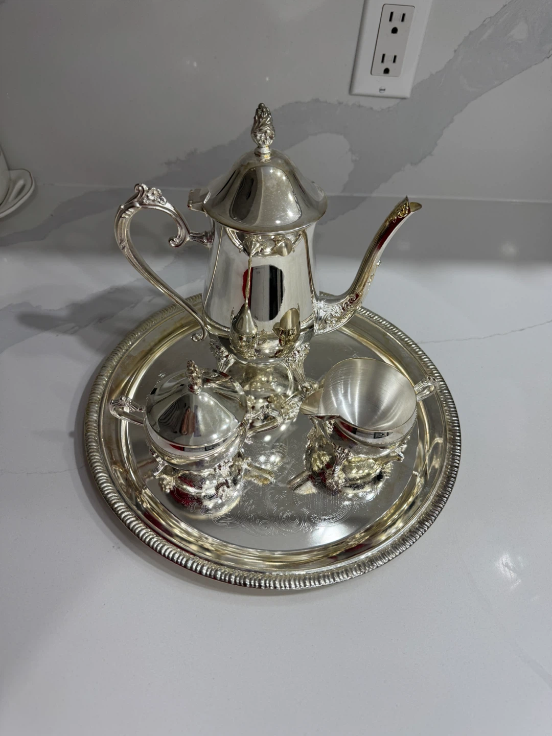 Silver Plated Tea Set/Coffee set - photo 4