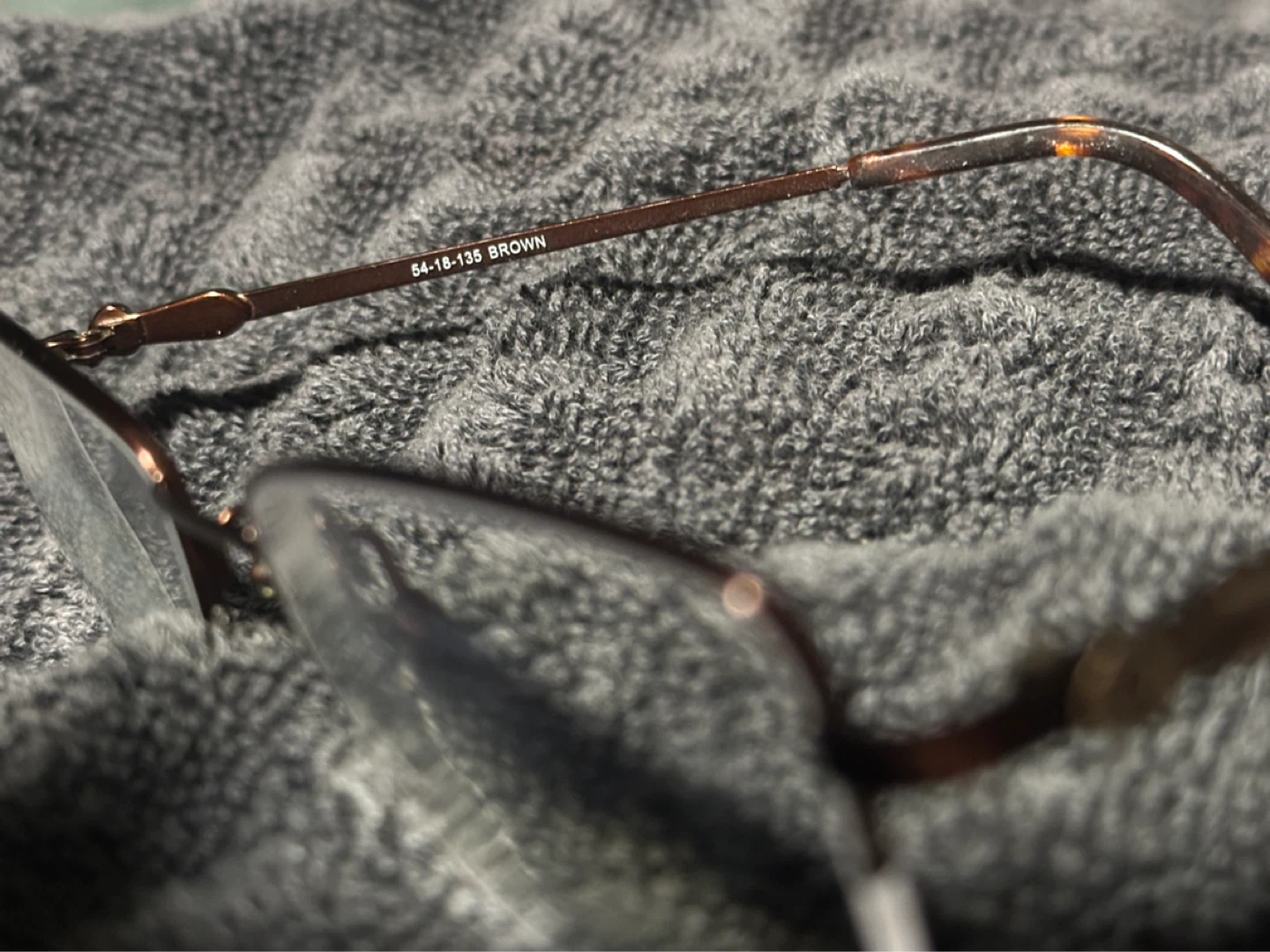 Bulova titanium Temuka Titanium Glasses Brown - photo 5
