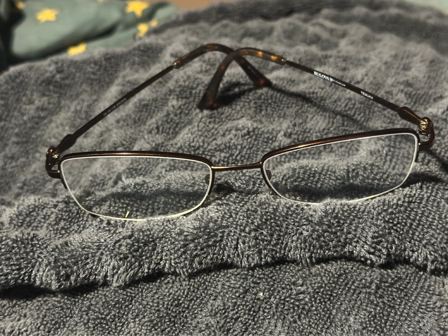 Bulova titanium Temuka Titanium Glasses Brown