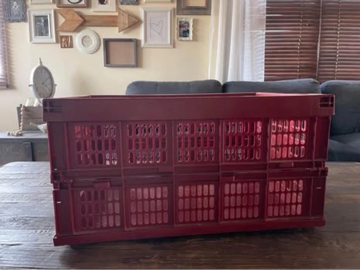 Collapsible Storage Crate (Pampered Chef)