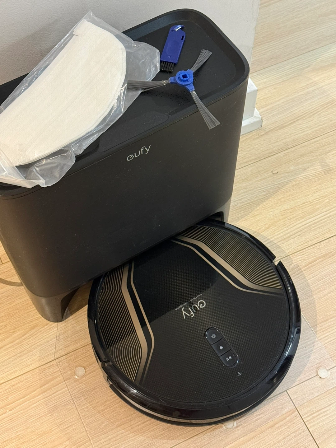 Eufy Robot Vacuum with Auto-Empty Dock - photo 2