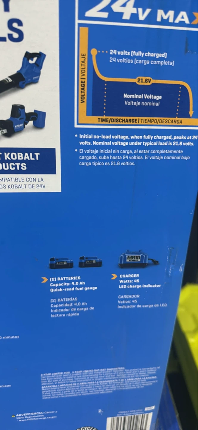 Kobalt 24V Max 16" Brushless Cordless Electric Lawn Mower - photo 5