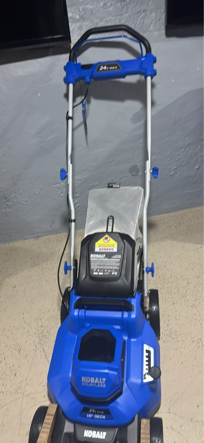 Kobalt 24V Max 16" Brushless Cordless Electric Lawn Mower - photo 2