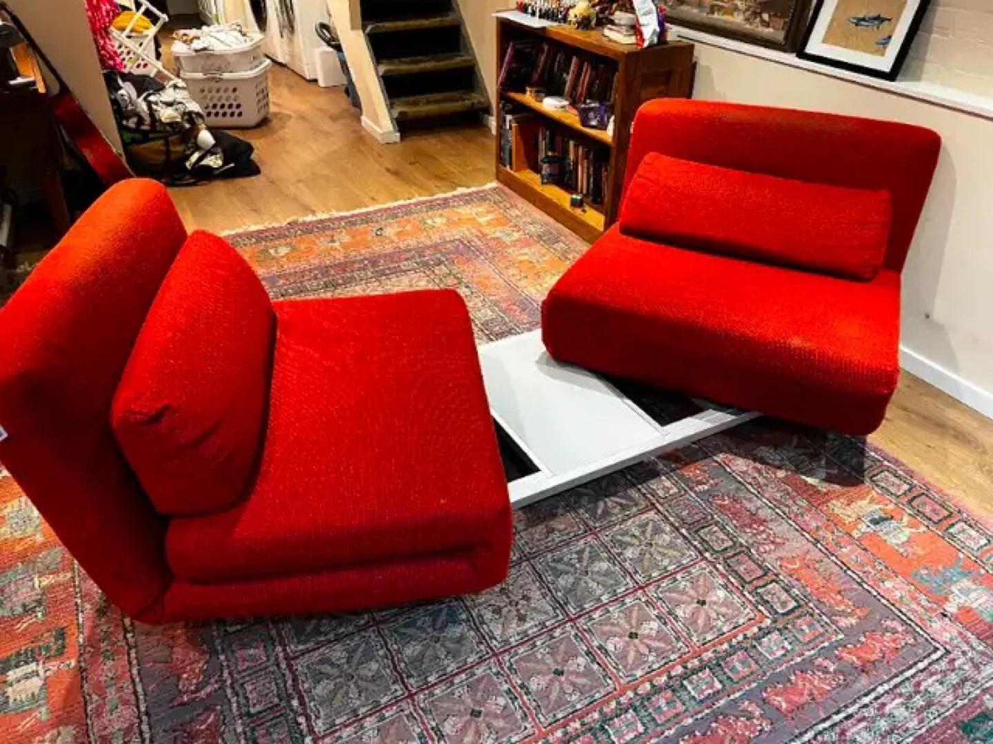 Modern Red Sofa Bed Sleeper – Unique Design